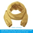 thumbnail image 4 of Uxcell 59.1 Inch Chandelier Chain Cover Chain Protective Sleeve Washable with Zipper Gold Tone, 4 of 6