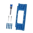 thumbnail image 1 of Lipstore Hinge Installation Kit Door Hinge Router Templates Hand Tool Easy to, 1 of 8