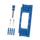 thumbnail image 1 of Kit de instalación de bisagras Práctico, fácil de instalar, portátil, eficiente y bisagra de puerta Azul, 1 of 9