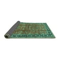 thumbnail image 2 of Ahgly Company Indoor Rectangle Oriental Turquoise Blue Traditional Area Rugs, 7' x 10', 2 of 4
