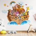 thumbnail image 1 of Kit de pegatinas AmazingSpark Noah's Ark Animals Back to School, 1 of 6