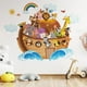 thumbnail image 1 of Kit de pegatinas AmazingSpark Noah's Ark Animals Back to School, 1 of 6