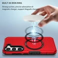 thumbnail image 2 of Dteck Magnetic Case for Samsung Galaxy S23 Plus Compatible with MagSafe, Shockproof Military Grade Protection Magnetic Rugged Case for Samsung Galaxy S23 Plus,Red, 2 of 9
