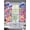 Mist Blue Beige Peach Pink, variant on Colorful Abstract Sheer Curtains 72 Inch Length 2 Panels Set, Oil Painted Contemporary Modern Voile Window Treatment Rod Pocket Curtains Sheers Drapes for Bedroom/Living Room/Kitchen 52"x72"x2