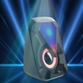 thumbnail image 5 of NARABB 1053 Haut-Parleur Lumières RGB Subwoofer Boîte Audio de Bureau, 5 of 5