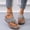 Gray, variant on Womens Summer Trends!AXXD White Sandals,Comfortable Wedge Slippers Wear Thick Bottom Beach Sandals For Sister New Arrival Size 5.5
