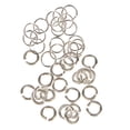 thumbnail image 1 of 40 Unidades De 3 Mm Y 6 Mm 925 s De Salto De Plata Abiertos s Divididos Para La Joyería De Bricolaje Haciendo Hallazgos Ajuste Collar Gargantillas Colgante Macarena Anillos de salto abiertos, 1 of 8