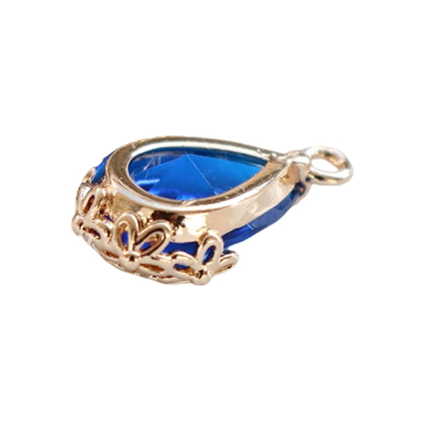 Qarigey Collar colgante artesanía sombreros tobillera cuello joyería hacer encontrar arte moda artesano suministro de artesanía Ropa, zapatos y accesorios Miscelánea Azul Qarigey AP015957-11