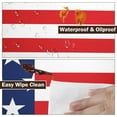 thumbnail image 4 of Patriotic Round Fitted Tablecloth with Elastic Edge,Water-Resistant 4th of July American Flag Memorial Day Table Cover for 40-44" Found Tables Red White Blue Star Table Cloth for Outdoor,Patio, 4 of 6