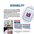 thumbnail image 5 of LocknLock Easy Essentials Rectangular Food Storage Container Set, 6-Piece, 5 of 7