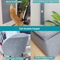 thumbnail image 4 of Tapete rascador de gato recortable, autoadhesivo de repuesto para estantes de árbol de gato, sofá de pared, protector de bricolaje (15.7 x 39.4 pulgadas), 4 of 6