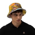 thumbnail image 4 of Fotbe Animals on Noah's Ark1 Sombrero Tipo Pescador con Estampado – Sombrero de Sol de Algodón de Moda para Playa, Golf, Pesca, 4 of 6