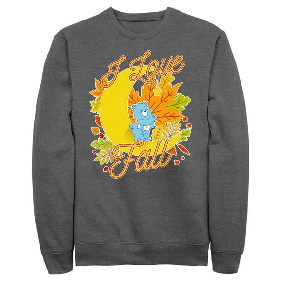 Men's Care Bears Bedtime Bear Loves Fall Sweatshirt