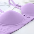 thumbnail image 6 of KIHOUT Bra For Women Clearance Ladies Embroidered Glossy Comfortable Breathable Bra Underwear No Rims, 6 of 9