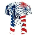 thumbnail image 5 of cllios Mens 1776 Independence Day Shirt 4th of July American Flag Graphic Tees Lightweight Short Sleeve Fitness Tops Gym Crewneck Muscle T-Shirts, 5 of 5