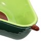 thumbnail image 5 of Cuenco de cerámica con forma de aguacate para servir frutas, ensaladas, postres y aperitivos, 5 of 7