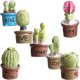 thumbnail image 2 of 7pcs imanes de nevera planta imanes de refrigerador de decoración estética imanes de plantas, 2 of 6