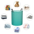 thumbnail image 4 of Gaeub Turquoise Glitter Dirty Clothes Storage Basket, Toy Storage Bin for Storing Clothing, Diapers, Toys-, 4 of 6
