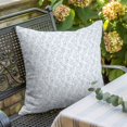 thumbnail image 2 of Pillow Covers 20x20 Inch, Blue Spring Floral Linen Pillowcase with Invisible Zipper, Summer Botanical Watercolor Decorative Throw Pillow Covers Cushion Case for Couch Sofa Bed Living Room, 2 of 9