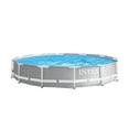 thumbnail image 2 of Intex 12ft x 30in Frame Above Ground Swimming Pool & Robot Vacuum, 2 of 9