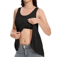 thumbnail image 2 of Harpily Tank Tops For Women Sleeveless Pleated Flowy with Built in Non-Detachable Bra Versatile Matching Casual Vacation Outer Dating Layering, 2 of 4