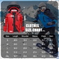 thumbnail image 4 of TACVASEN Men's Winter Waterproof Ski Jackets with Hooded Windproof Fleece Warm Snow Coat with Multi-Pockets For Hiking and Snowboarding Red L, 4 of 7