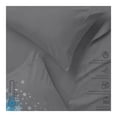 thumbnail image 4 of Juego De Sábanas Frescas Mainstays King Size Cool Gris, 4 of 4