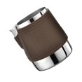 thumbnail image 3 of GUOOL 12oz Milk Frothing Pitcher Lattle Art Measure with Silica Gel Handled, Brown, 3 of 6