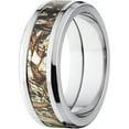 thumbnail image 2 of Duckblind Men's Camo 8mm Stainless Steel Wedding Band with Polished Edges and Deluxe Comfort Fit, 2 of 3