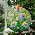 thumbnail image 2 of Daisy Flower GLASS suncatcher, Birth Month Flower Decor, Natural Lover Gift, Yard Decor, Sunset Suncatcher, Mother's Day Gift 2025, Ornament 2025, Holiday 2025, Seasonal Holiday, 2 of 5