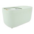 thumbnail image 3 of Rice Bins with Measuring Cup Sealed Clear Scale Plastic Rice Storage Container for Rice Flour Grains Green L 15kg 28.5cm, 3 of 5