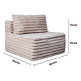 thumbnail image 4 of Sillon en Caja Central Modular Beige, 4 of 6