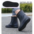 thumbnail image 2 of AUXDIQ Men Rain Boots Outdoor Garden Boots Waterproof Ankle Rain Shoes, 2 of 5