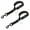 Black, variant on 2 Pack Adjustable Dog Harness For Car Seatbelt Connector Restrain Tether For Pet
