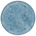 thumbnail image 2 of Safavieh Micro-Loop Jacqueline Medallion Area Rug, Navy, 5' x 5' Round, 2 of 10
