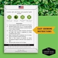 thumbnail image 2 of Microgreens Seeds Variety Pack 15 Pack - Heirloom Partial Sun Annual Vegetables, 2 of 10