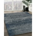 thumbnail image 3 of Ahgly Company Machine Washable Indoor Rectangle Industrial Modern Dark Slate Blue Area Rugs, 6' x 9', 3 of 7