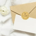 thumbnail image 6 of VIP Stickers Gold Crown Envelope Seal Sticker 100Pcs 2 inch Foil Stickers Round Adhesive Embossed Foil Seals Stickers Medal Decoration Labels for Wedding Invitations Gift Packaging DIY, 6 of 9