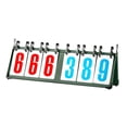 thumbnail image 4 of S SERENABLE Tabletop Flip Scoreboard 4/5/6 Digit Portable for Indoor & Outdoor Badminton, 4 of 9