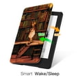 thumbnail image 4 of Ayotu Case for All-New Kindle(10th Gen, 2019 Release) - PU Leather Cover with Auto Wake/Sleep-Fits Amazon All-New Kindle 2019(Will not fit Kindle Paperwhite or Kindle Oasis), Library, 4 of 7