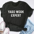 thumbnail image 4 of EcoLoom Yard Work Expert Lawn Mower For Dad Mum Etc Short Sleeve Unisex T Shirt, 4 of 6
