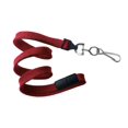 thumbnail image 1 of easyIDea Lanière Rouge Break-Away avec Sangle Plate de 3/8 Pouces et Crochet Pivotant / Lot de 25, 1 of 3