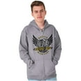 thumbnail image 3 of Dad's Service Shop Car Auto Mechanic Zip Hoodie Sweatshirt Men Brisco Brands S, 3 of 6