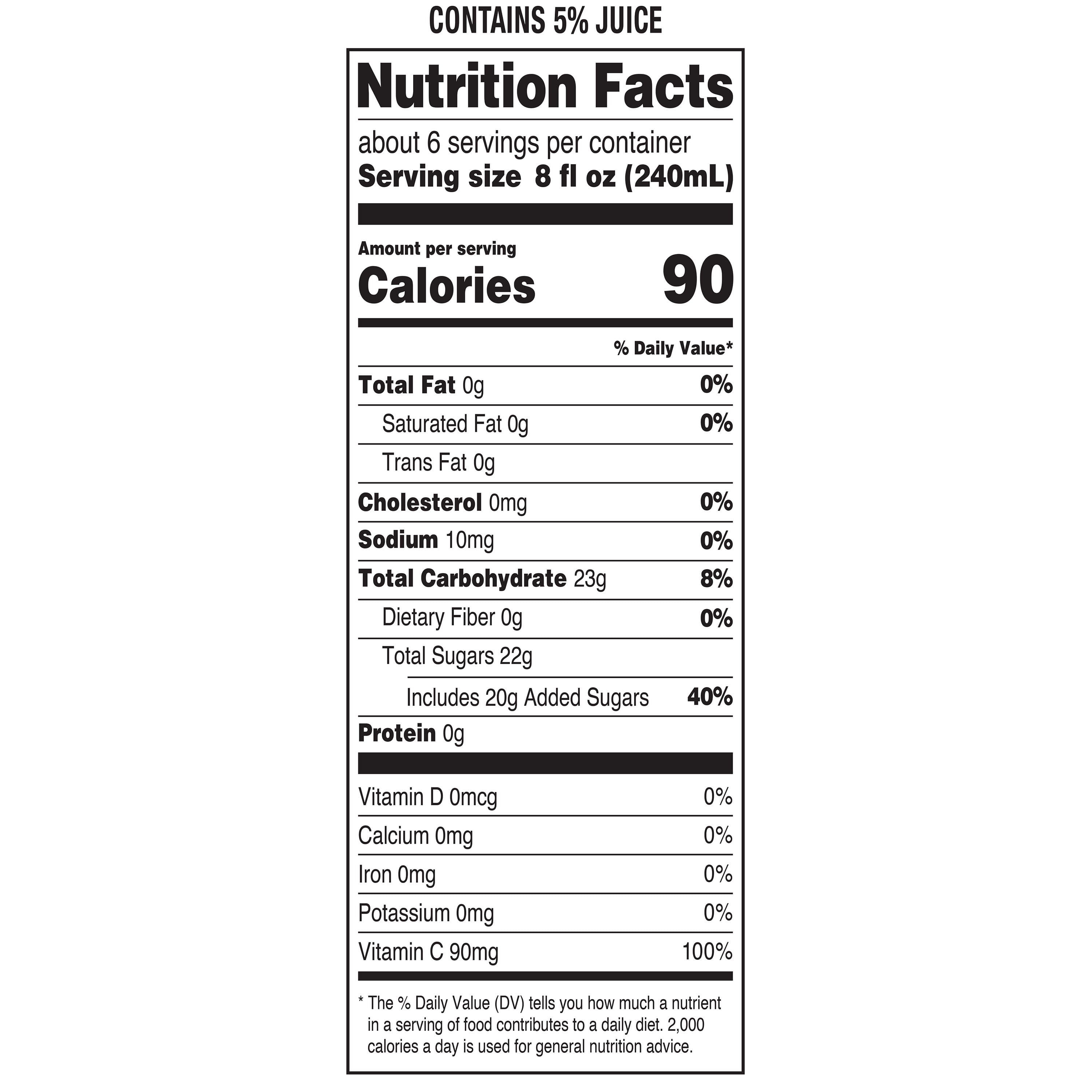 Great Value Berry Punch, 52 fl oz