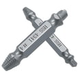 thumbnail image 4 of 6 Pack Hss 4341 Steel Screw Extractor, Damaged Screw Removal Kit For Broken Bolts, Tungsten Steel, Titanium Plated, 4 of 4