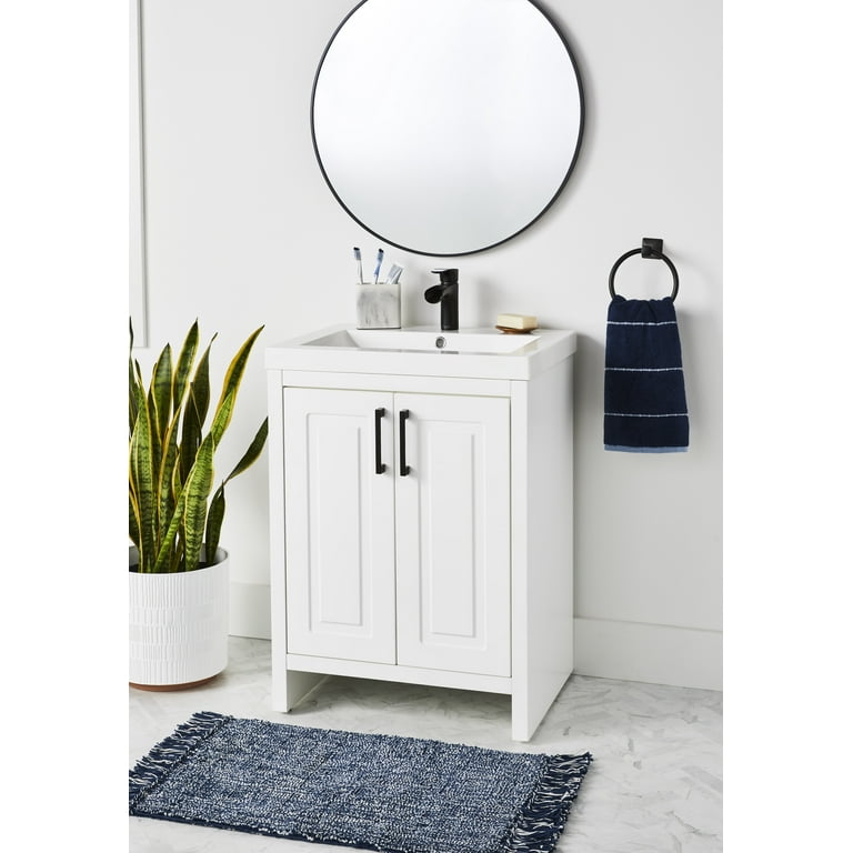Better Homes&Gardens Vanity Cabinet White Painting with Sink