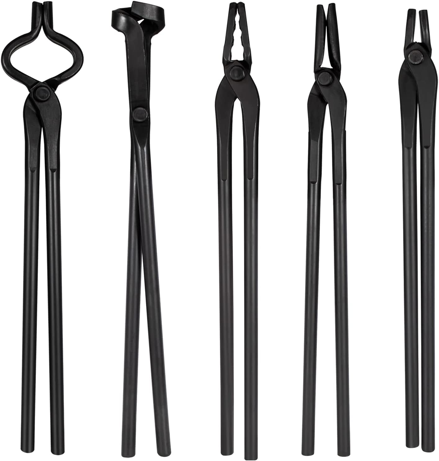 Blacksmith Tongs Tools Set For Knife Making Tongs, Blacksmithing