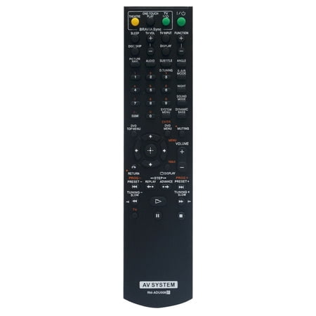 RM-ADU008 Replace Remote for Sony DVD Player DAV-HDX275 DAV-HDX276 Dav-hdx475
