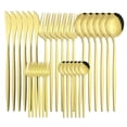 thumbnail image 1 of Cubiertos De Acero Inoxidable, Juego De Cubiertos Con Espejo, Juego De Cubiertos, Juego De Vajilla Resistente Y Duradero Cateissary HA043256-01, 1 of 4