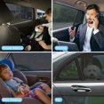 thumbnail image 4 of Dosaele Car Window Shade  2 Pack Breathable Mesh Rear Side Car Window Cover to Keep Your Car Cool and Comfortable, 4 of 4